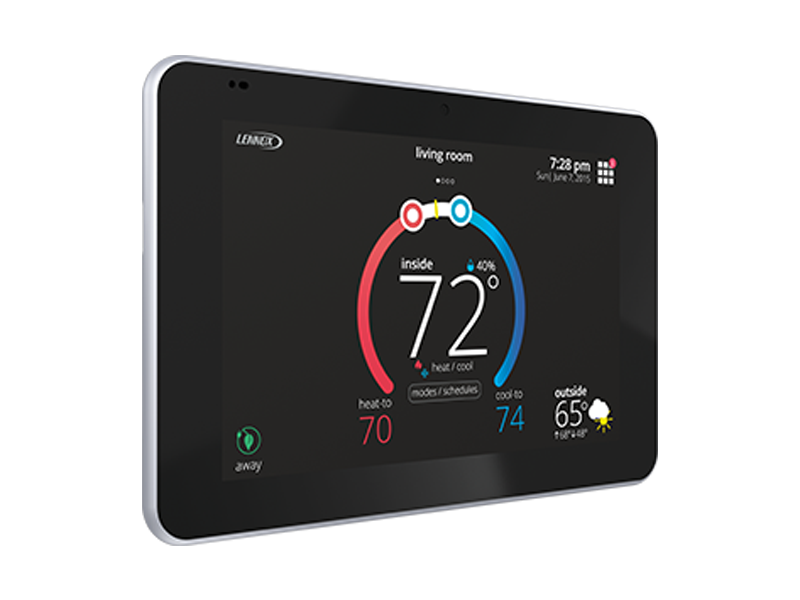 Heating and cooling controls